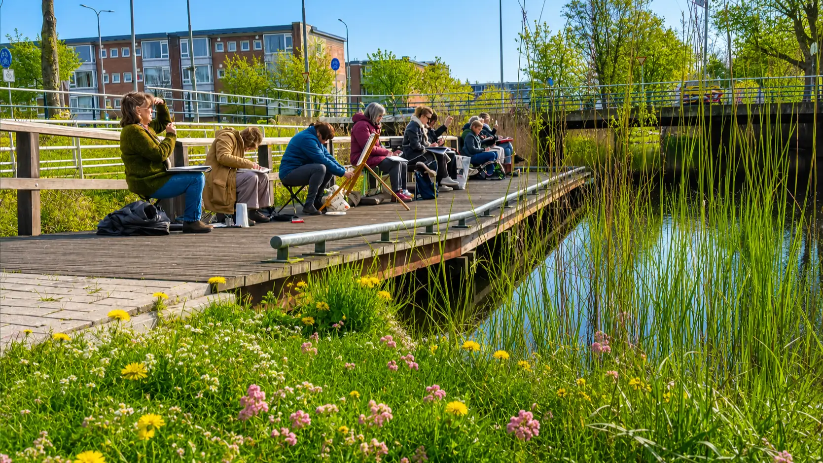 'Leeuwarden in pictures' via Urban Sketching