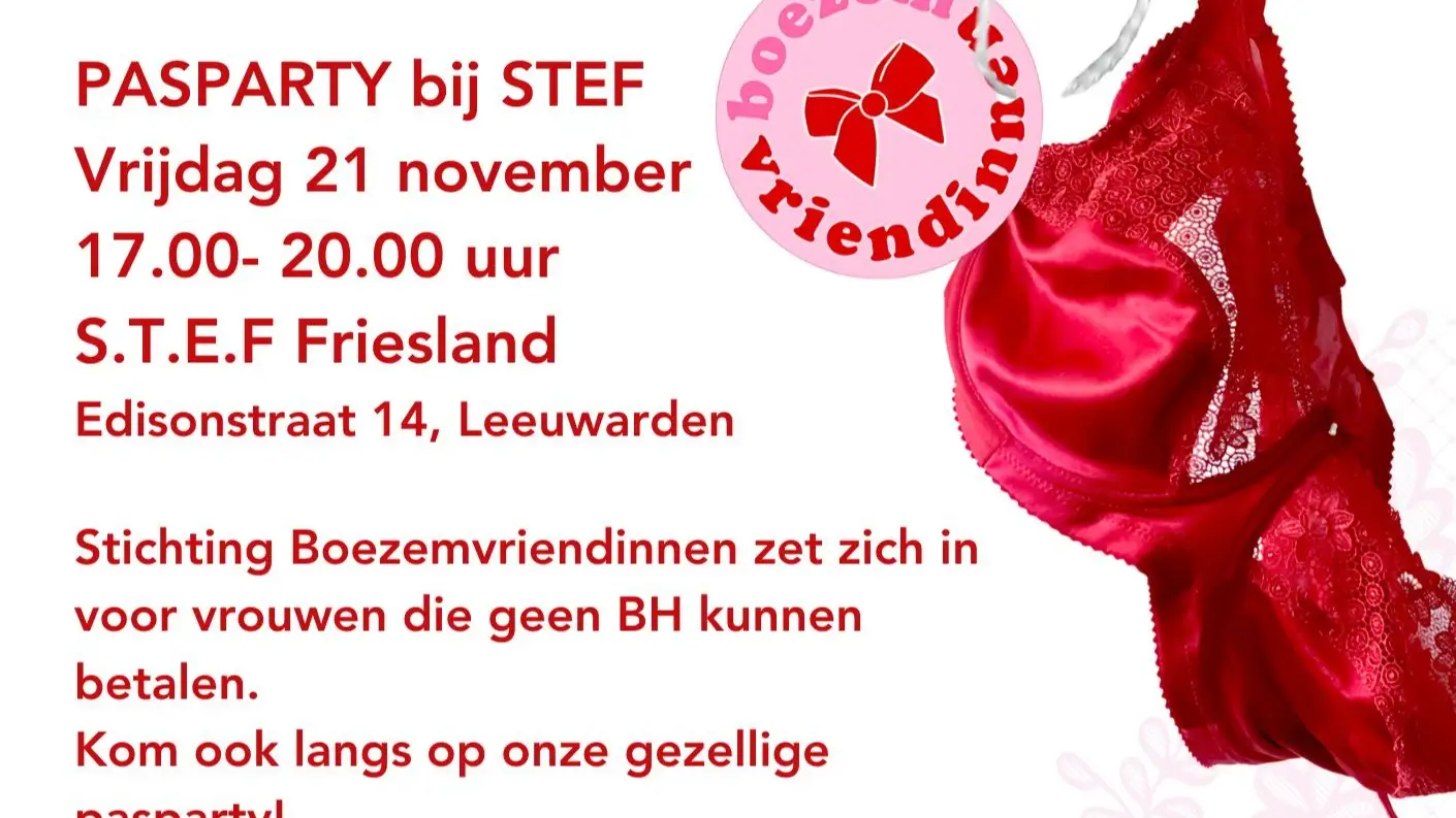 Pasparty bij STEF kringloop 17.00-20.00