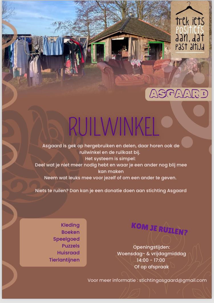 Ruilwinkel op Asgaard Leeuwarden