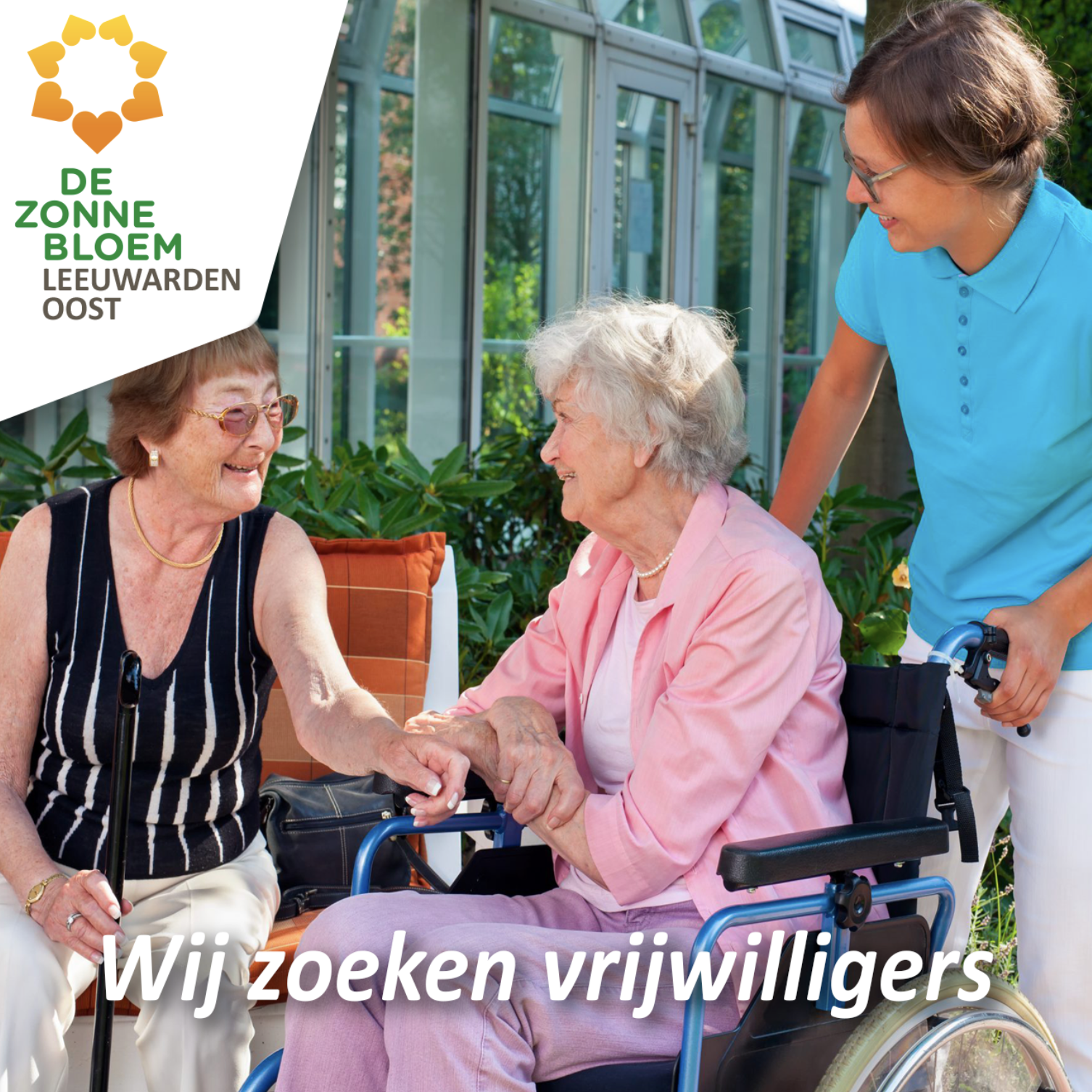 Vrijwilligers gezocht om onze gasten met een fysieke beperking te bezoeken