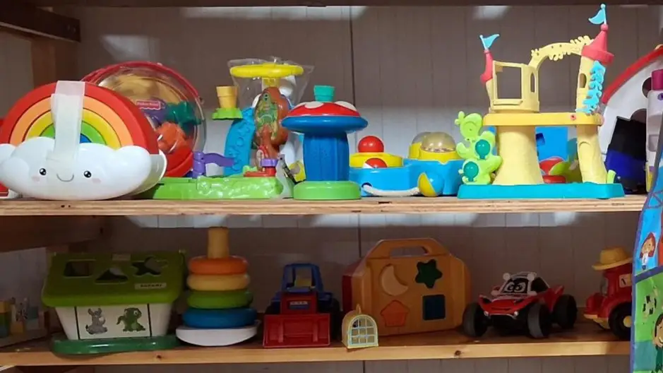 Toy department employee