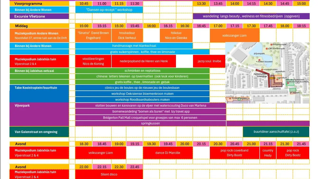 Vrijwilliger wijkfeest Vlietzone 27 september 2025